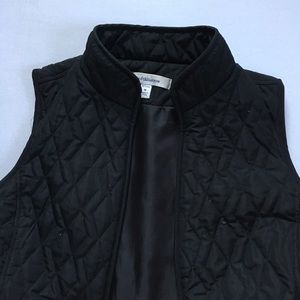 Croft & Barrow Black Vest